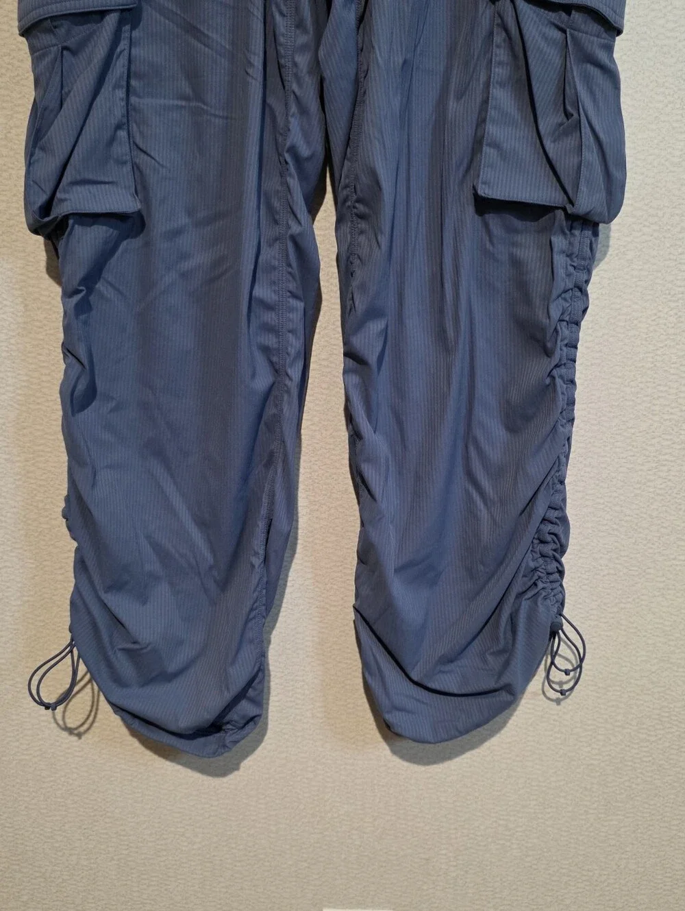 Lululemon Dance Studio Relaxed Fit Mid Rise Cargo Pant Oasis Blue Medium